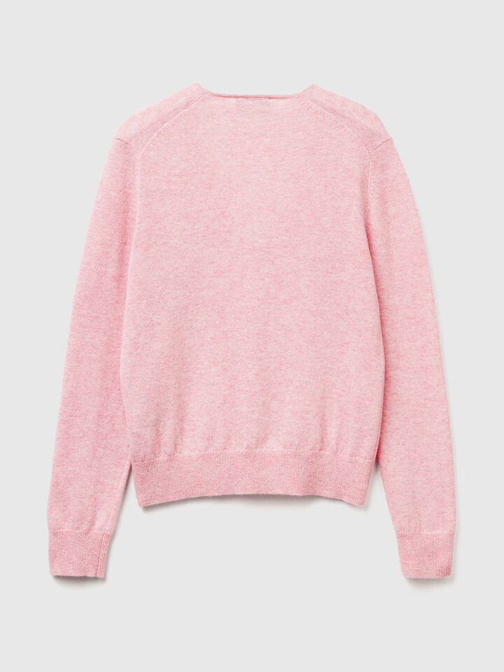 V NECK SWEATER L/S Women image number 5